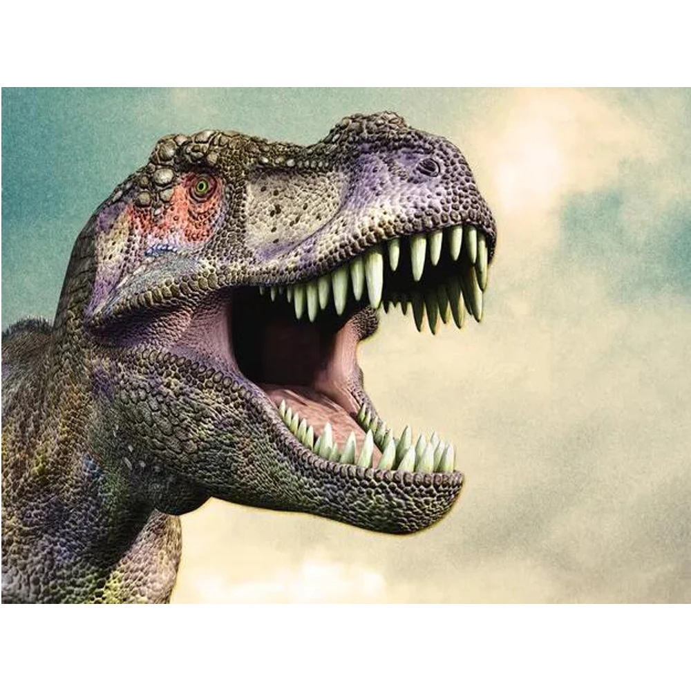 new 5D DIY Diamond Painting Cross Stitch animal Dinosaur Diamond