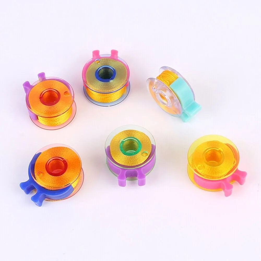 

20pc Arts Crafts Sewing Storage Clip Bobbin Town Bobbins Sewing Quilt Embroidery Bobbins Sewing Tools Accessory Home Bobbin Case