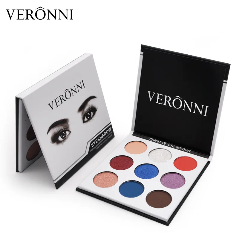 2018 New Veronni Brand Makeup Eyeshadow Palette Easy To -2644