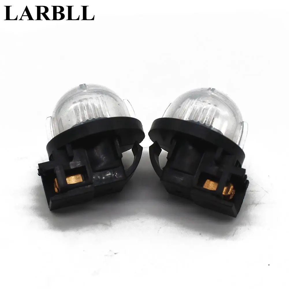 LARBLL Pair New Left&Right License Plate Lamp Light 35910 77J10 Fit