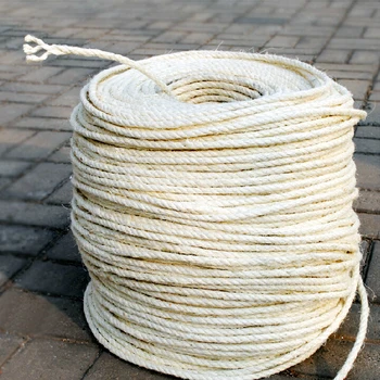 

[MPK Store] 8mm Diameter Sisal Rope, 20 Meters Long, For DIY Cat Tree, Cat Scratch Board, Cat Climbing Frame