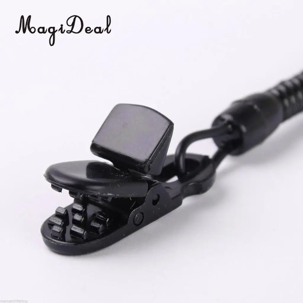 MagiDeal Marine Kayak Canoe Quick Release Holder Elastic Lanyard Net Cord 5.5LB Strength for Fishing Camping Outdoor Sport Black