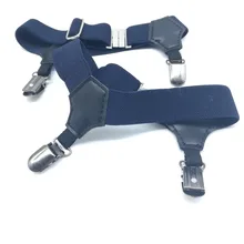 Для женщин мужские модные эластичные подвязки эластичные Ремни металлический зажим крюк Стад заклепки Femal мужской подвязки для чулок