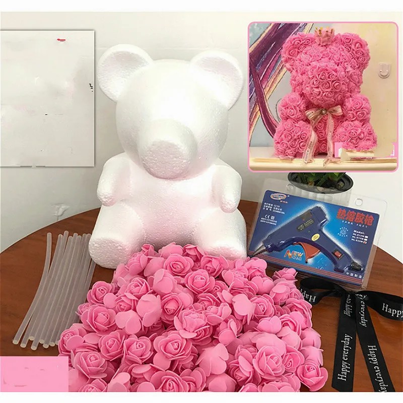 diy flower bear