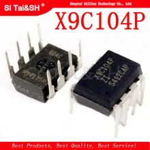 1 шт./лот X9C104P X9C104PIZ X9C104 X9C104PZI DIP8 с цифровым управлением потенциометр IC