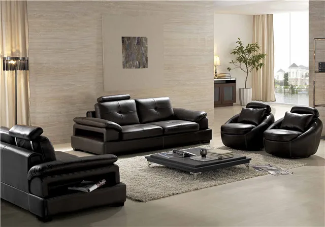 

modern armchair sofa genuine leather sofa set living room furniture