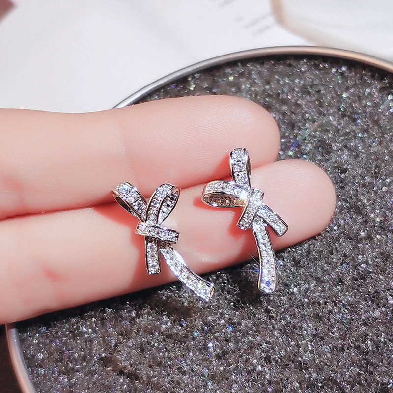 cubic zirconia earrings silver 925 (7)