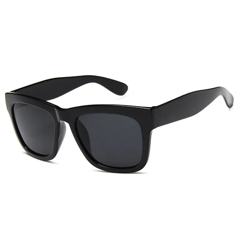 Sunglasses Women Men Sun Glasses Mirror Eyeglasses Eyewear Square Plastic Frame Clear Lens UV400 Goggles Fashion 2019