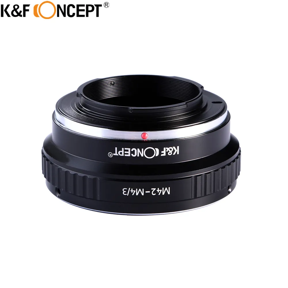 K& F кольцо-адаптер для объектива камеры M42 с винтовым креплением на объектив Micro 4/3 для Olympus Panasonic G5 GF1 GF2 GF3 E-P2/3/5