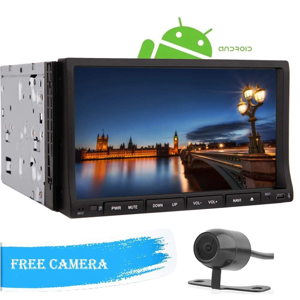 Eincar головное устройство музыка емкостный Видео FM Android 5 1 автомобильный DVD CD плеер
