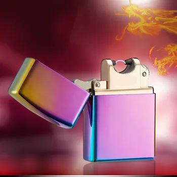 

Hot Selling High Quality Electric Arc Windproof No Gas Pulse USB Lighters