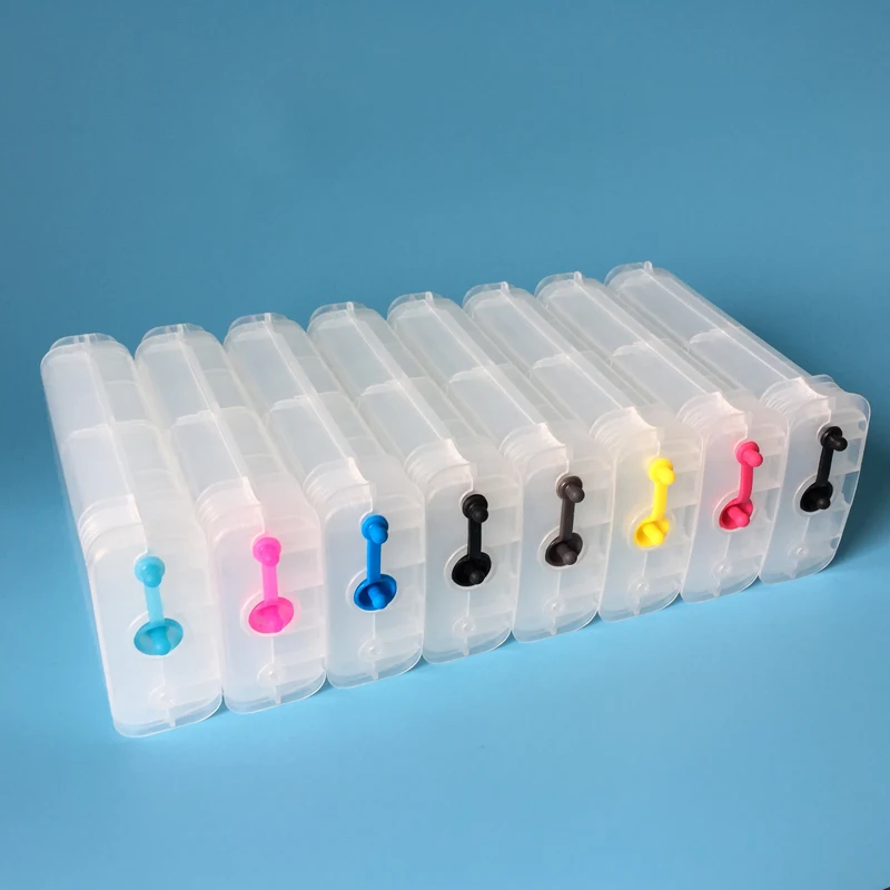 Cartucho de Tinta Recarregáveis para hp Impressora com Arc Oyfame para Hp70 Cartucho Vazio Z5200 Z5400 8 Cores Fichas 130 ml Z2100 4 Cartucho de Tinta Recarregáveis Para HP Z2100