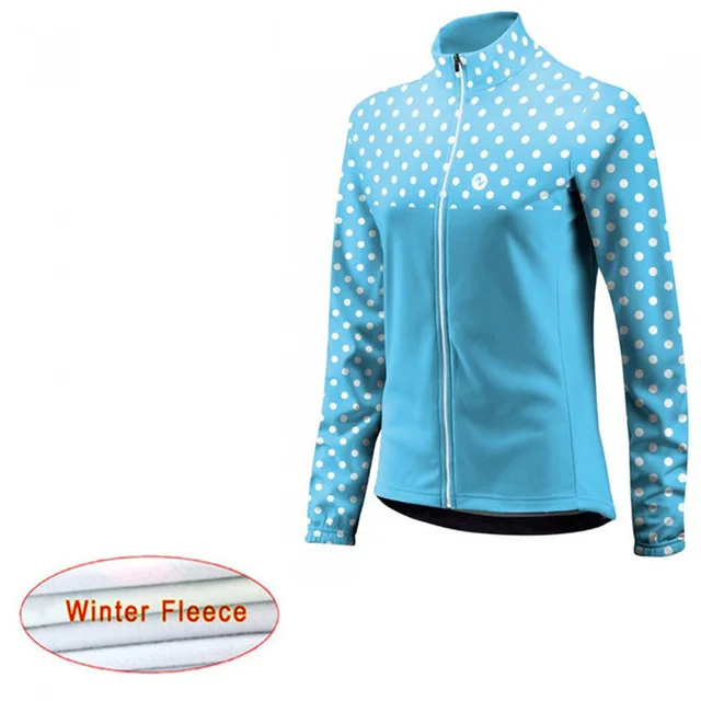 Cycling Jersey Morvelo Long Sleeve woman Winter Thermal Fleece Bike Clothing Outdoor Sports Bicycle Clothes Ropa Ciclismo - Цвет: 1