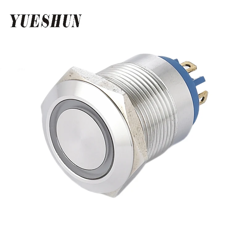 YUESHUN 19mm Switches 10 pieces/lot Household Application Light Push