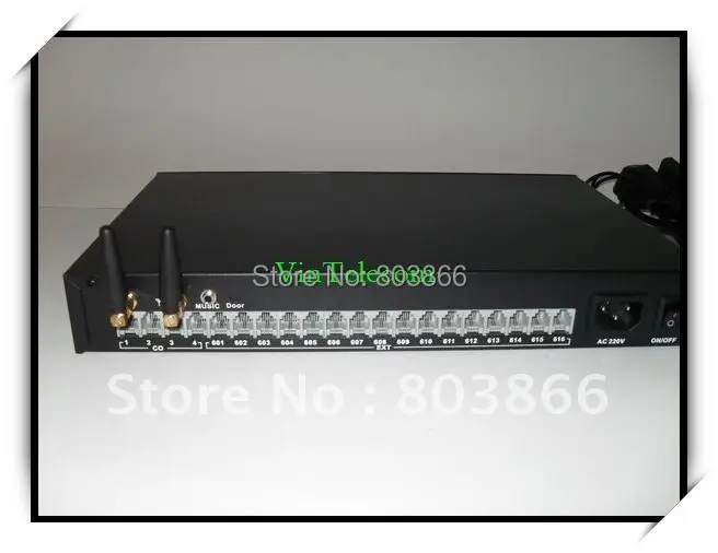 

GSM PBX factory directly supply VinTelecom VIN-TS+416 Phone system with 2GSM Line+2PSTN Line & 16 telephone extensions - NEW