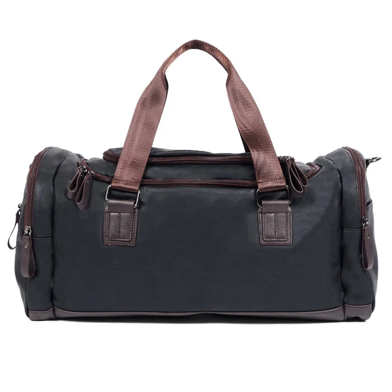 

Fashion Men's Travel Bags Brand luggage suitcase duffel bag Large Capacity Bags casual High-capacity PU leather handbag 2019 New