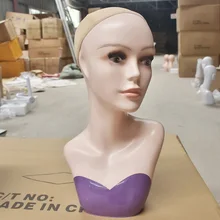 Top quality Women's Mannequin Head Hat Display Wig training head model head model femal head model advanced vacuum delivery simulator midwifery training model accouchement model