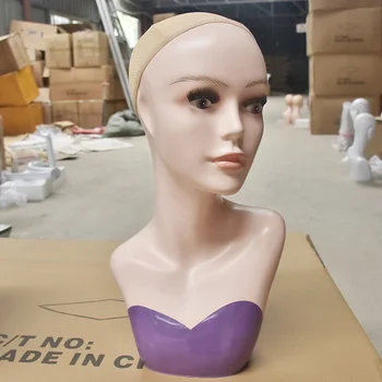 

Top quality Women's Mannequin Head Hat Display Wig training head model head model femal head model