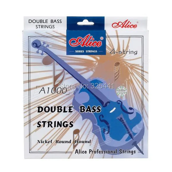 

Double Bass Strings Alice A1000 Nickel Round Wound GDAE 4 String
