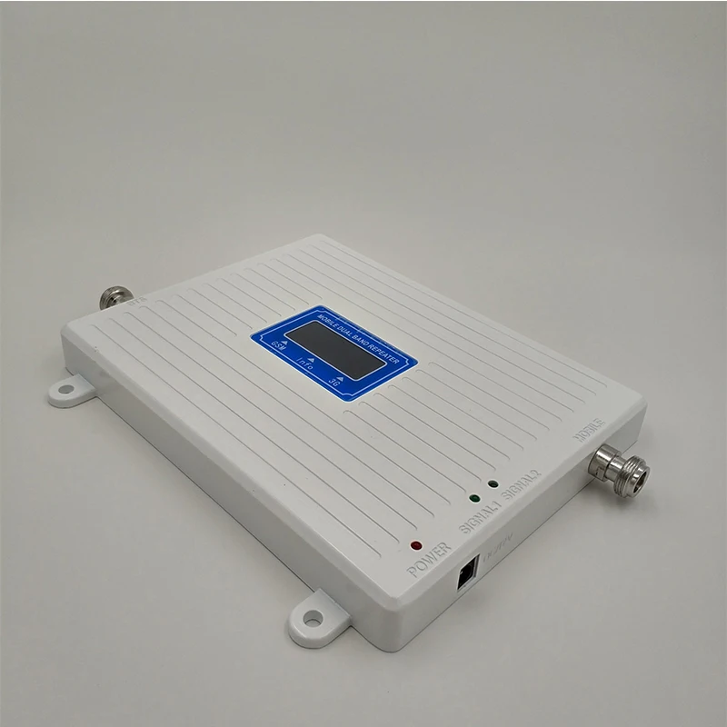 Gain 70dB 2G 3G Dual Band Booster 900MHz+2100MHz Cellular Signal Amplifier GSM 900 UMTS WCDMA 2100 Cell Phone Signal Repeater 