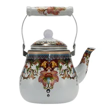 2.7L эмалированный чайник, традиционный китайский колокольчик, форменный горшочек, утолщенный чайник для воды, электромагнитная печь, газовый горшок