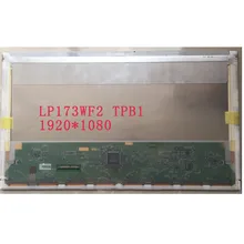 LP173WF2 TPB1 LP173WF2 TPB2 LP173WF2 TPA1 3D Tela LCD 120HZ 50PIN 1920*1080 17.3 Laptop LED Display LCD tela