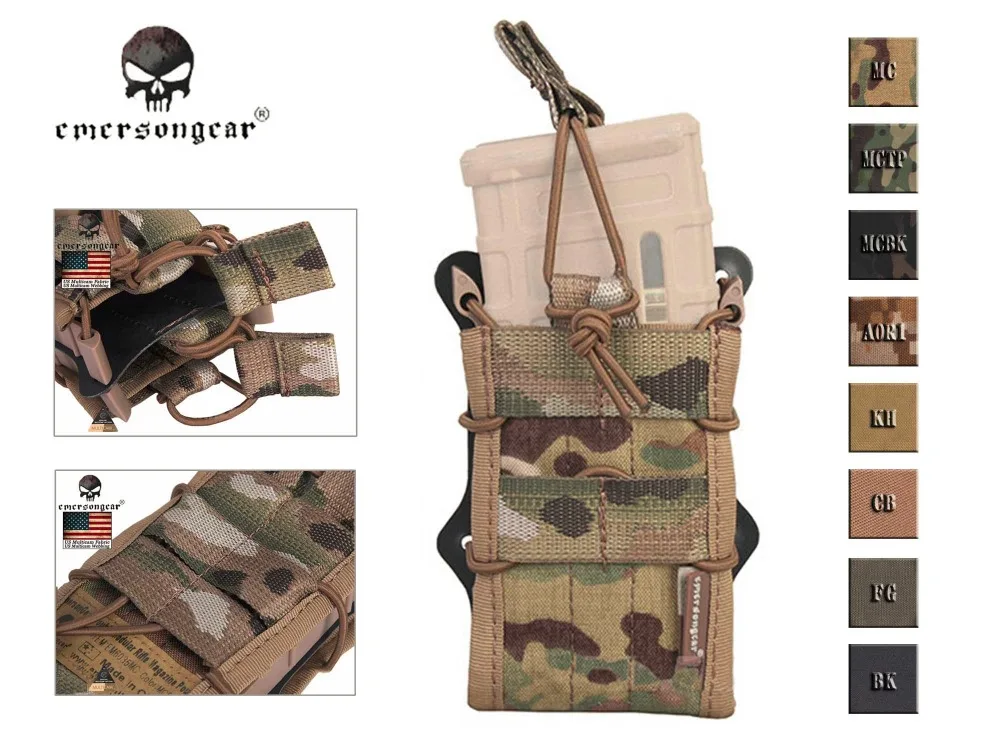 Emersongear двойная модульная Магнитная сумка EM6035|gear bass|gear sizegear transmission |