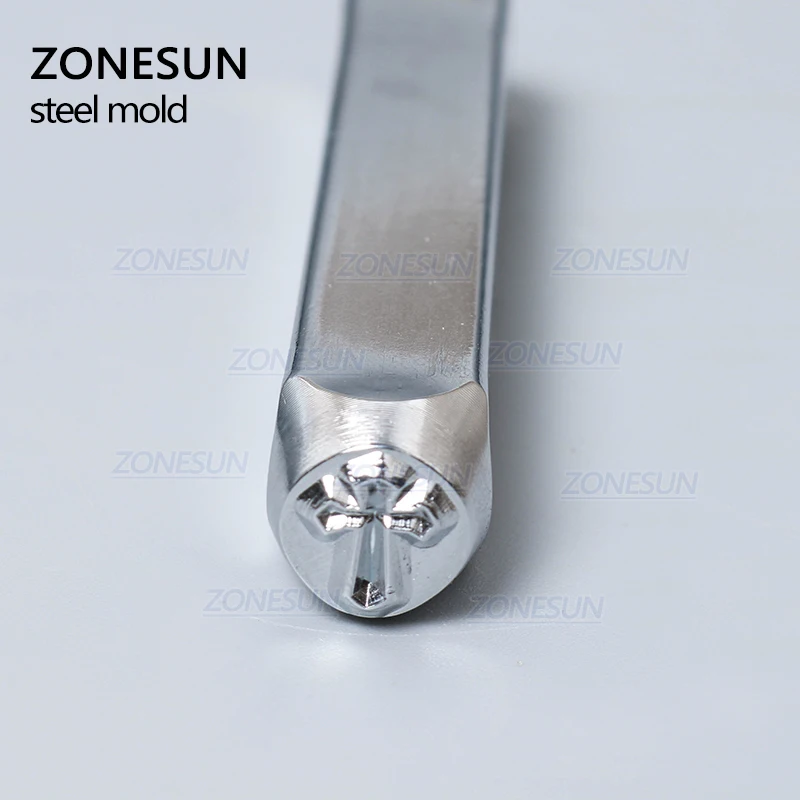 ZONESUN крест ювелирные изделия штампованная металлическая Алфавит логотип стальные штампы для тиснения инструмент для маркировки штамповка для золотого кольцо браслет ожерелье