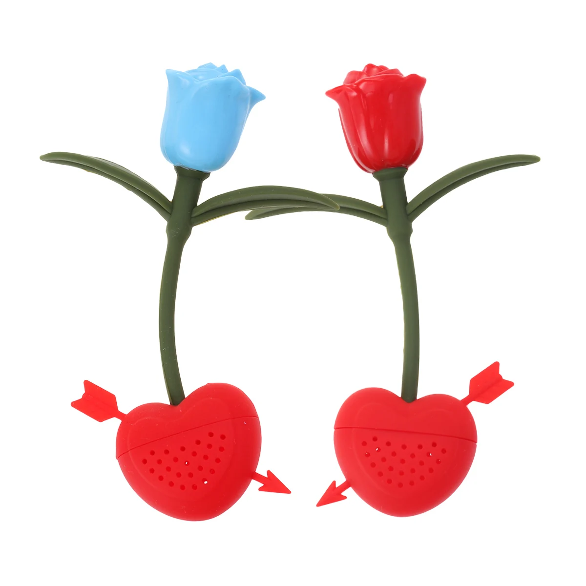 

1 Pc Reuseable Silicone Tea Filter Rose Flower Tea Bag Strainer Tea Infuser Loose Leaf Tool Tea Shop Home Kitchen Gadget