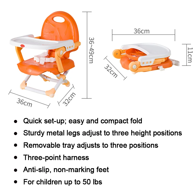 Детский трон Регулируемый Детский стульчик и детский обеденный стул для малышей карманное сиденье для закусок с поддоном стул для кормления