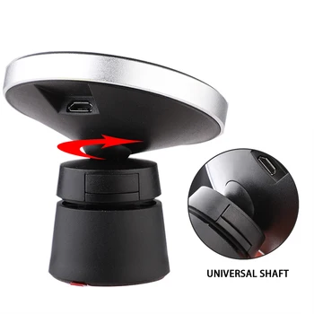 

Quick Charge Qi Wireless Charger For iPhone Xs Max Xr X Samsung S10 S9 Magnetic Qi Wireless Charger Air Vent Stand Dashboard