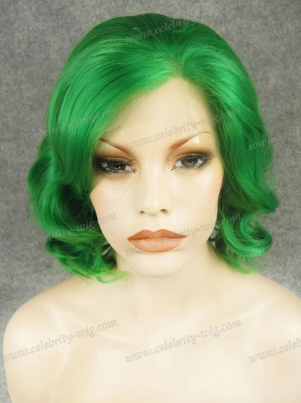 

N20-T6138 Top fashion Elegant Curly Synthetic anime cosplay Lace Front Wig cosplay wig