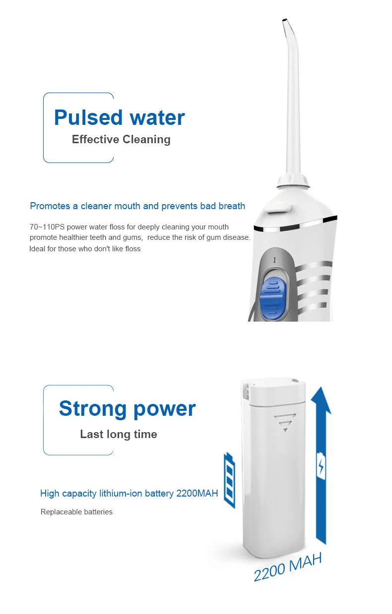 water tooth cleaner