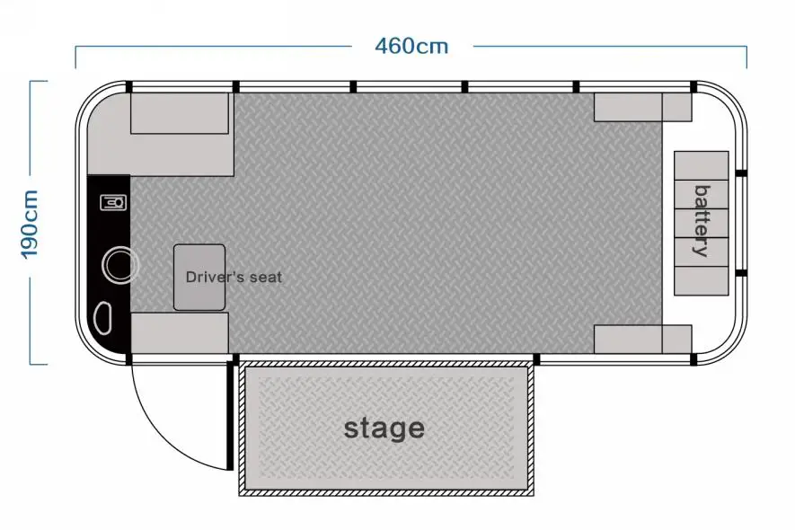 Us 5400 0 Rl Et46 Exhibition Truck Mobile Fast Electric Food Truck For Sale Europe Food Truck Fast In Food Processors From Home Appliances On