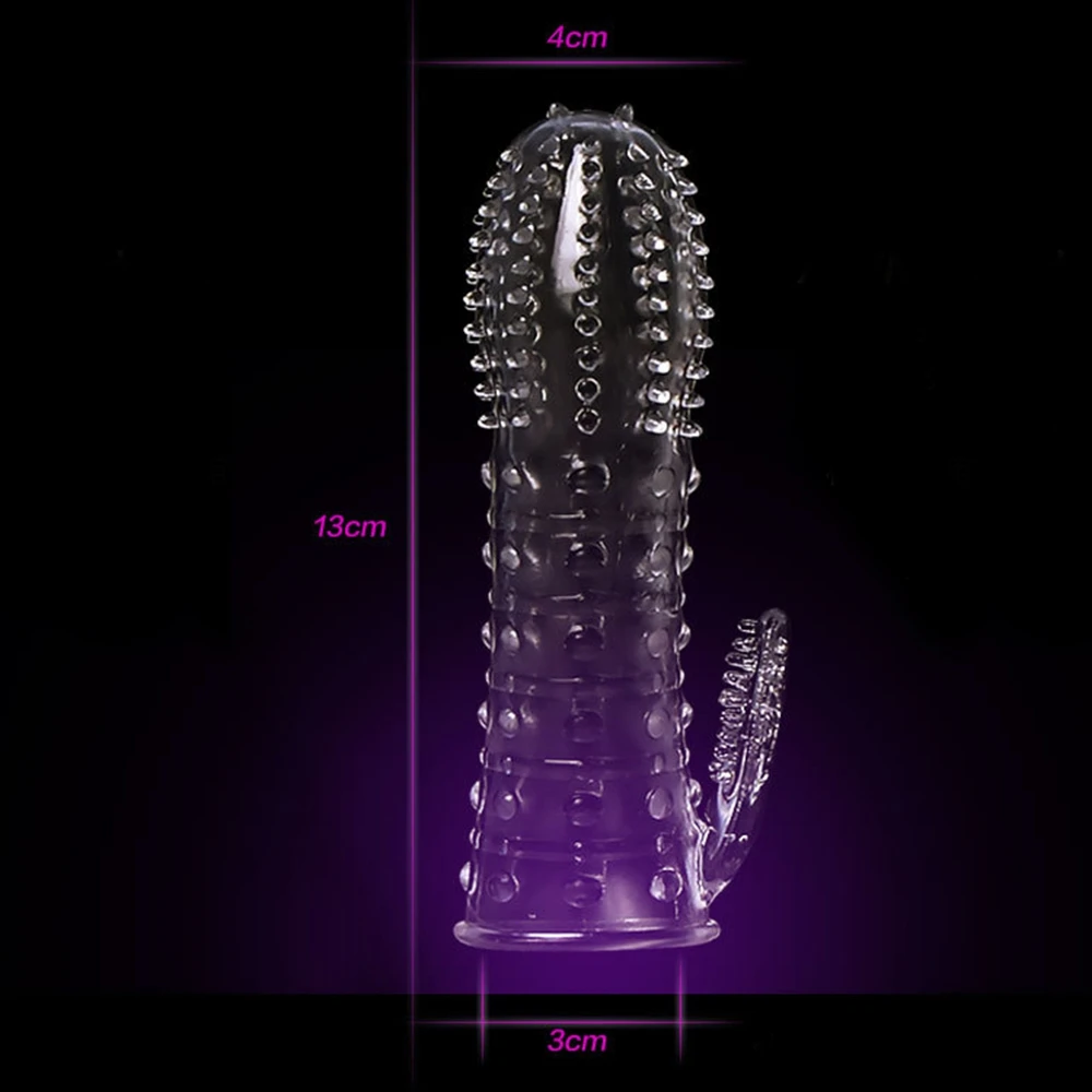 IKOKY Penis Ring Delaying Ejaculation Cock Ring Sex Toys for Men Reusable Condom Penis Sleeves Male Masturbation Penis Extension 5