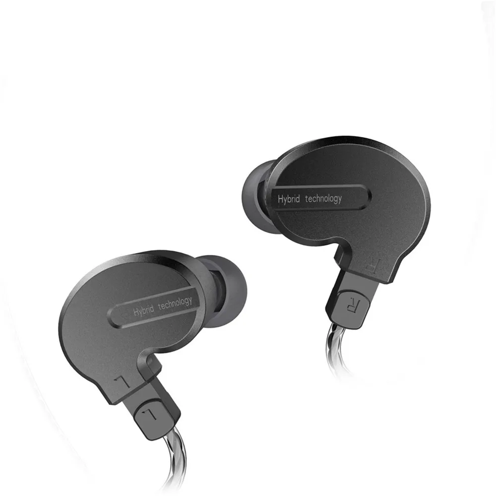 

BQEYZ KB1 Triple Drivers Earphones 1DD 3BA HiFi Stereo in-Ear Metal Shell Removable Cable