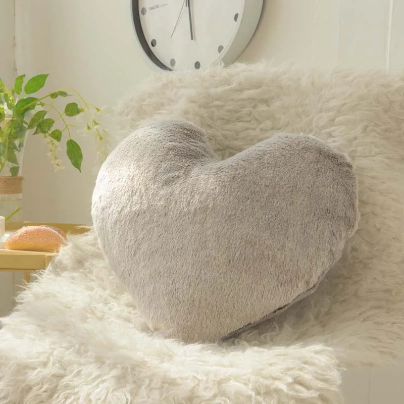 heart gold Детская декоративная подушка для дивана, офисное кресло, декор детской комнаты, мягкие подушки, подушки на заднюю панель автомобиля, Детская плюшевая игрушка, душ 45*45 см - Цвет: heart gold
