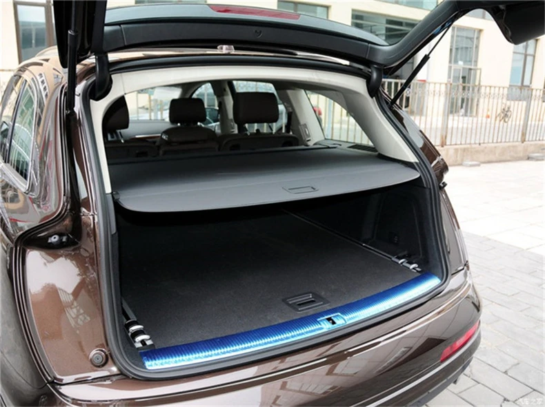 Задний багажник Грузовой чехол щит безопасности для Audi Q7 2007 2008 2009 2010 2011 2012 2013 Высокое качество авто аксессуары