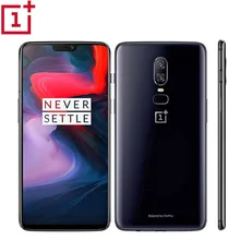 Мобильный телефон Oneplus 6 A6000, 4G, две sim-карты, 8 ГБ ОЗУ, 128 Гб ПЗУ, Восьмиядерный процессор Snapdragon845, 6,28 дюймов, 1080x2280 p, полноэкранный NFC телефонный звонок