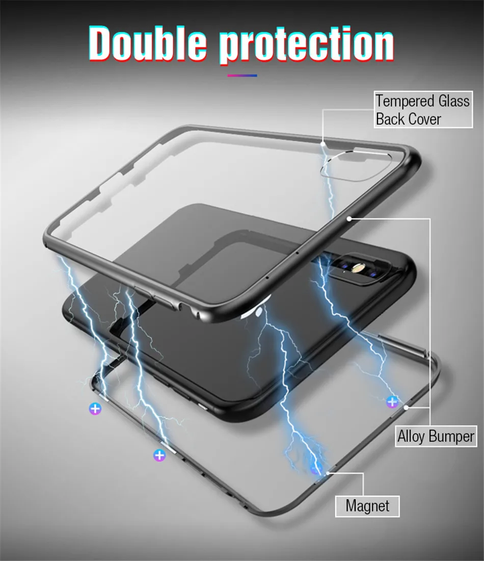 iphone x xs max Magnetic case 03
