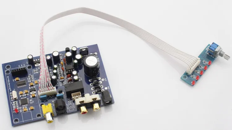 AK4490 + AK4118 four input DAC decoder board