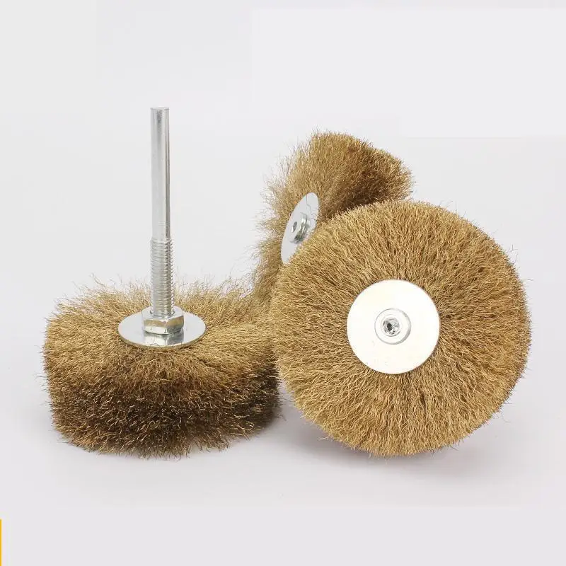Шлифовальный станок для полированной стальной проволоки 80*6 мм 1 шт.|wire brush wheel|steel