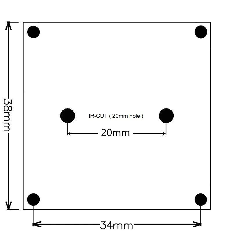 Оригинальный XM 2 0 MP CCTV IP модуль камеры безопасности 1/2.7 &quotSC2235 Разрешение датчика