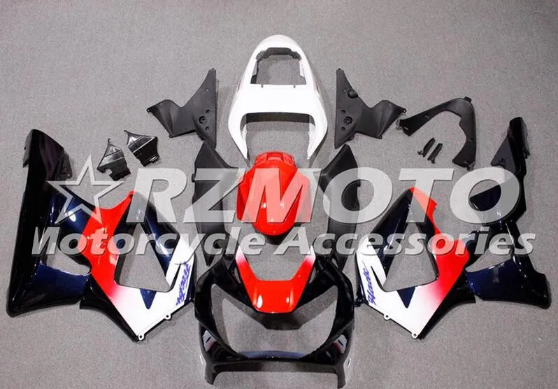 

4Gifts New ABS fairings kit Fit for HONDA CBR 929RR 929 2000 2001 CBR929RR 00 01 CBR 900RR fairing set custom red white blue