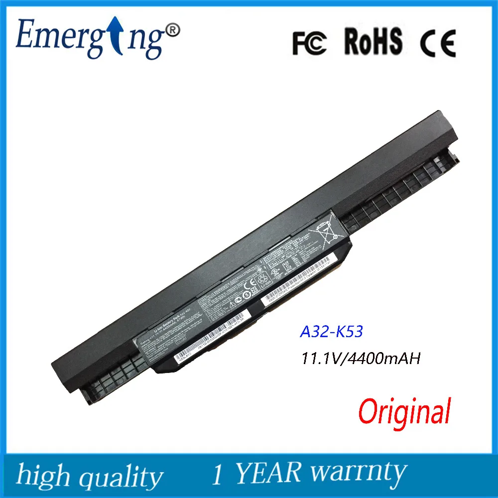 11 1 V 4400mah новая Оригинальная фотография для ASUS телефон X44L K53S X43B A53 A43S X84H X43S |