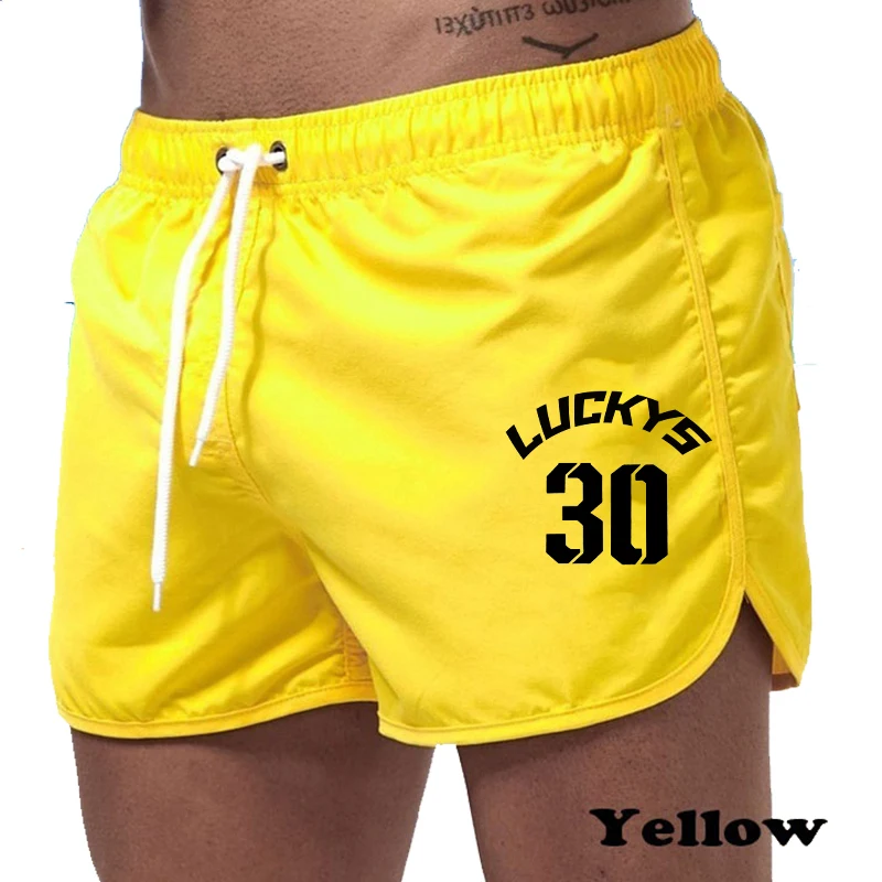 Number 30 Print Beach Shorts Quick-Drying Shorts Printed Shorts Swim Casual Fitness Shorts