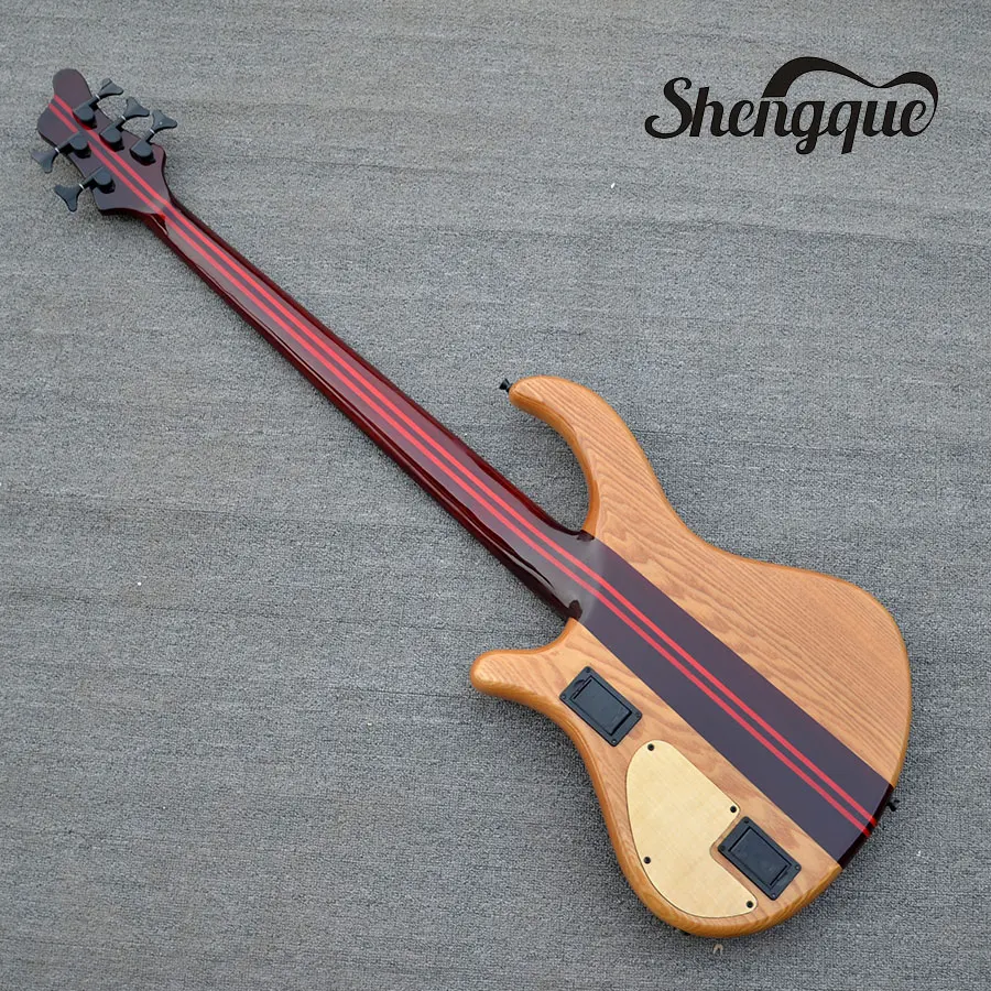 custom-shop-5-strings-Mayones-electric-bass-guitar-2
