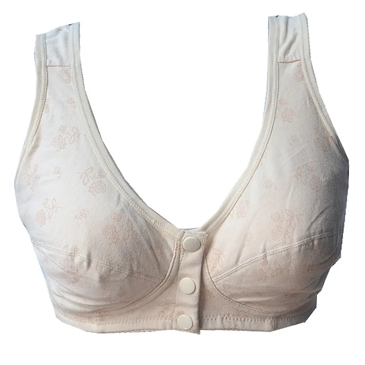 Absorbent, breathable summer slim younger elderly nursing bra vest