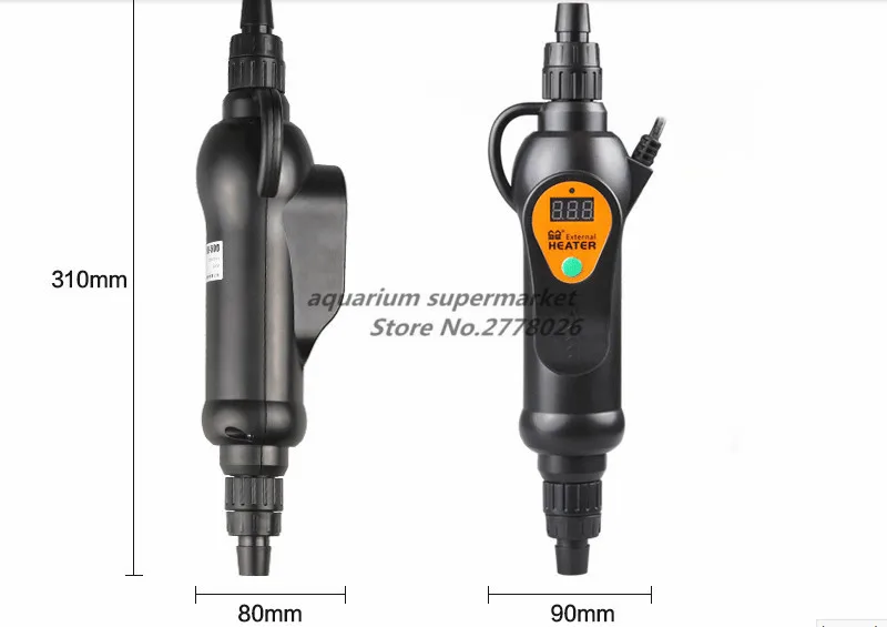 SUNSUN 1 шт. EH-300 EH-500 220 В аквариумный аквариум с регулируемой температурой Внешний Нагреватель взрывозащищенный нагревательный стержень