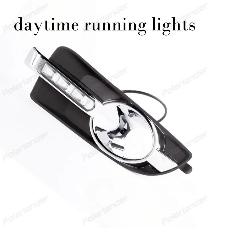 1 set car styling daytime running light For B/uick L/aCrosse 2008-2012 LED DRL High brightness LED DRL fog lamps led